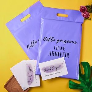 Poly Mailers & Thank you Cards
